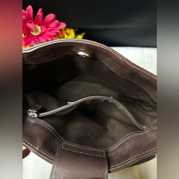 Vintage Coach D1P-9422 Bonnie Cashin Legacy Slim Leather Tote/Shoulder Handbag - Picture 9 of 15